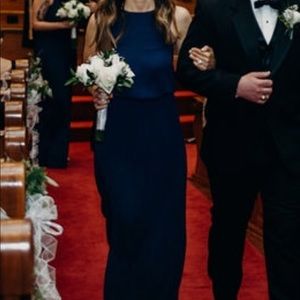 Show Me Your MuMu Dresses - Show Me Your Mumu Heather Halter Dress Navy xs Show Me Your MuMu Dresses - Show Me Your Mumu Heather Halter Dress Navy xs